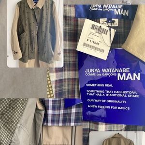JUNYA WATANABE X Comme de Garçon coat. (Brand new)